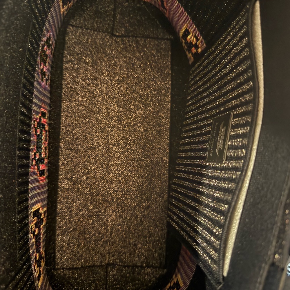 Kate Spade Black Tote with Retro Game Design - Picture 4 of 7